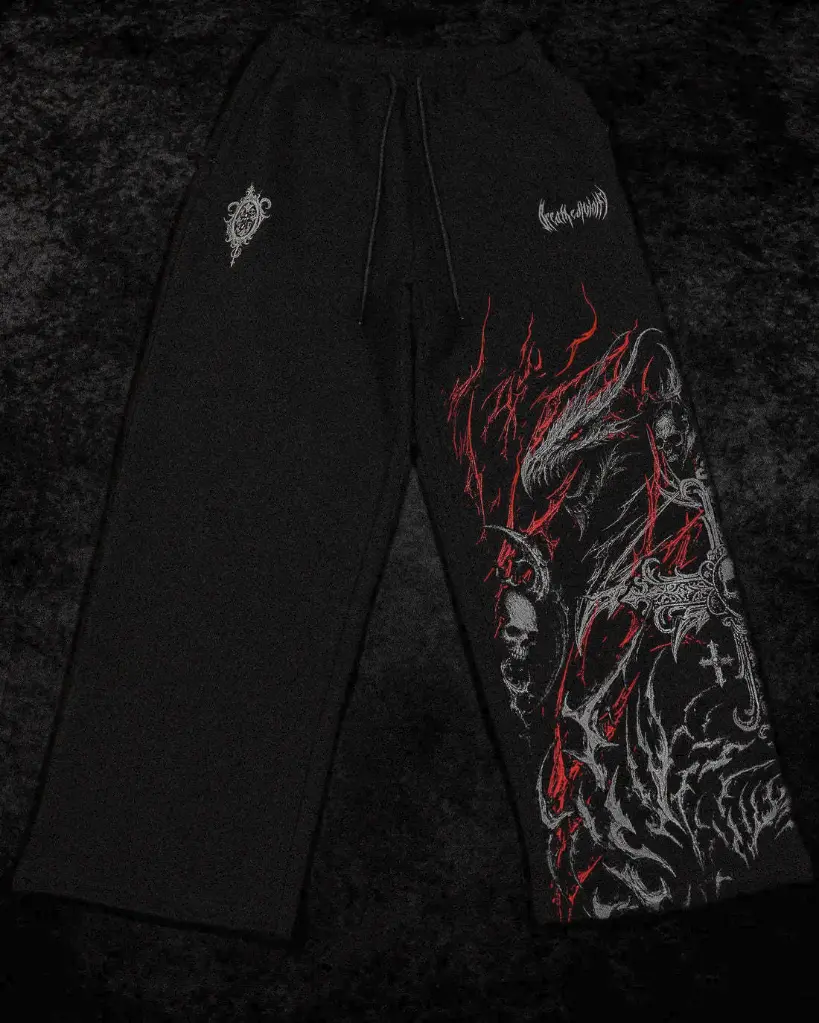 Eternal Wyvern Oversized Sweatpants (Rojo, S)