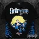 Camisa Oversize Civil Regime X Powerpuff 1.0