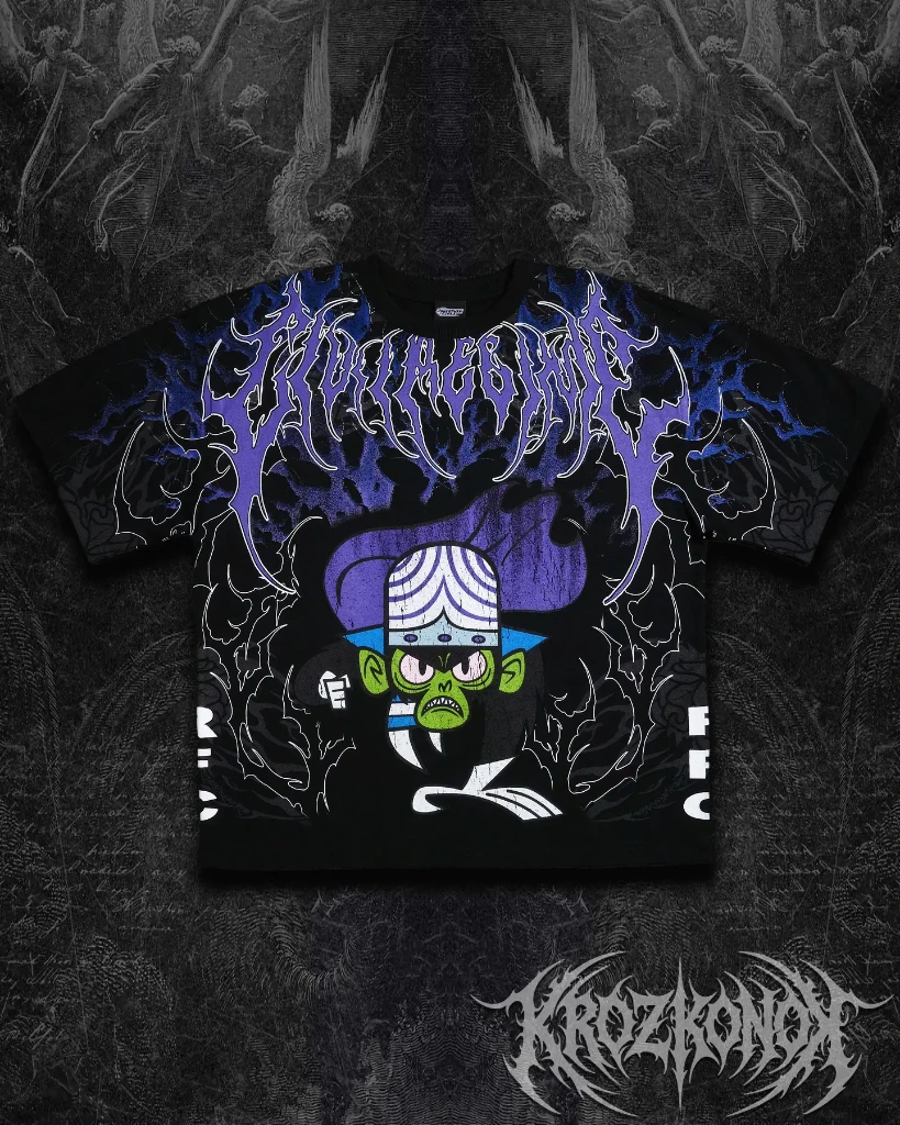 Camisa Oversize Civil Regime x Powerpuff Girls Thorn Rush