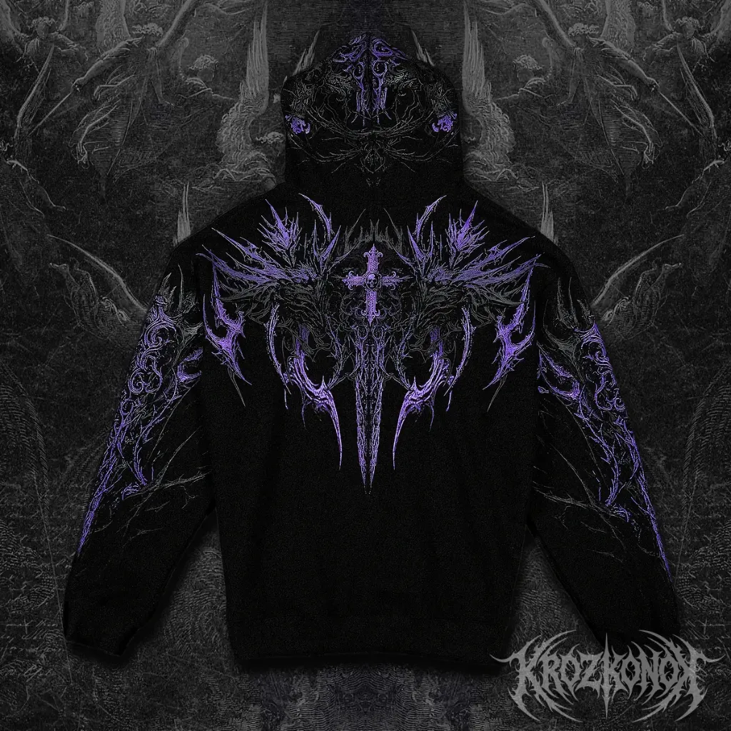 Hoodie Pullover Breathedivinity Abysswalker