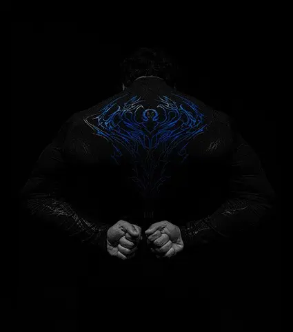Dragon Slayer Longsleeve Compression (Azul, S)
