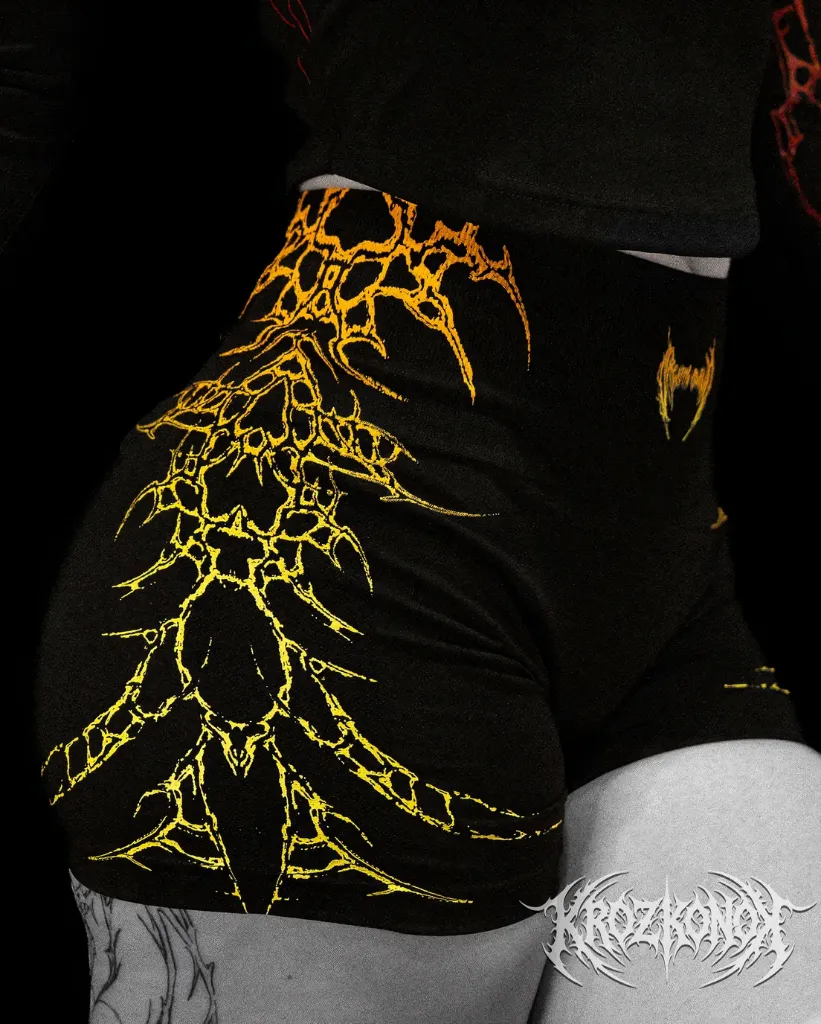 Shorts Femeninos Breathedivinity Skeleton