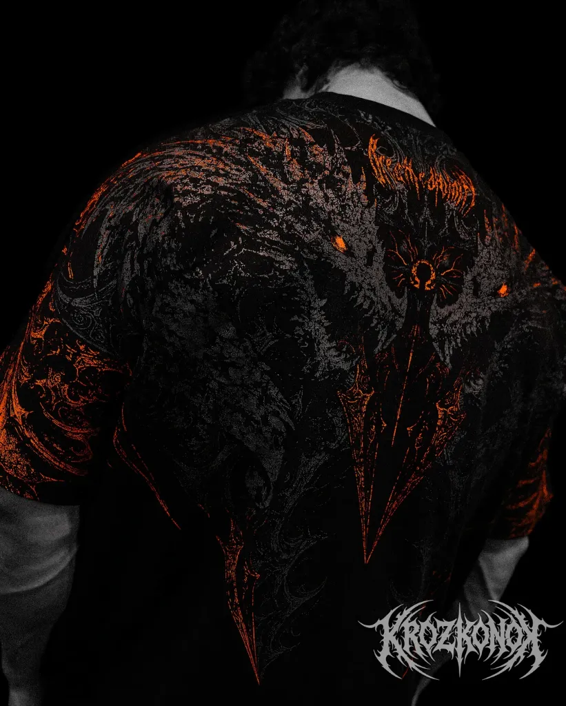 BreatheDivinity Twin Dragons Camisa Oversize