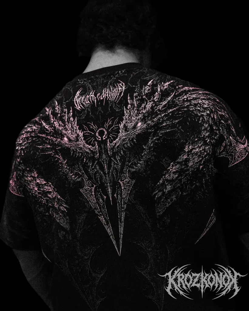 BreatheDivinity Twin Dragons Camisa Oversize