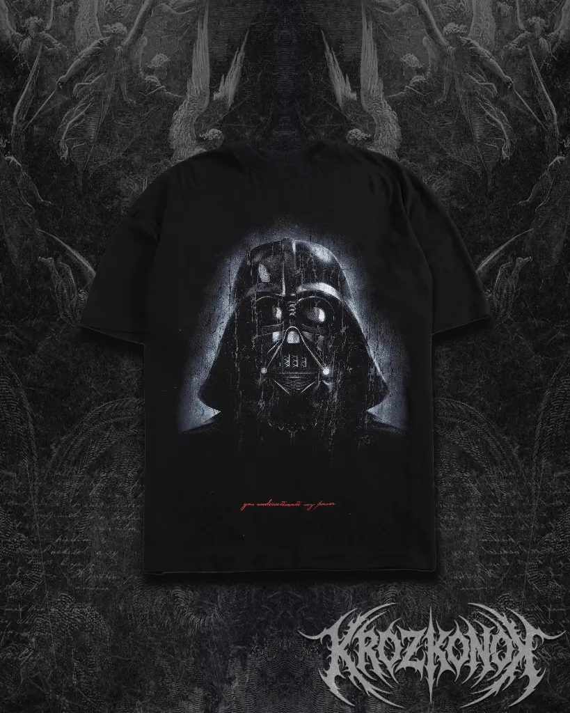 Camisa Oversize Wolves Darth Vader