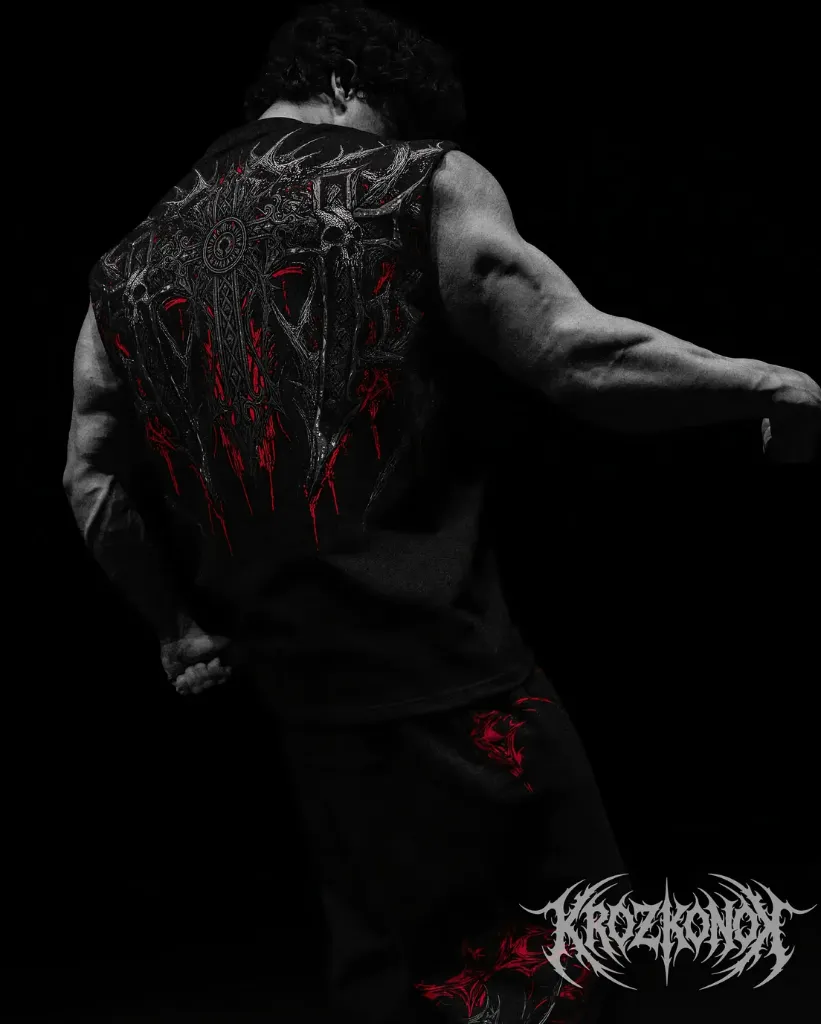 Cutoff BreatheDivinity Cross (Rojo, S)